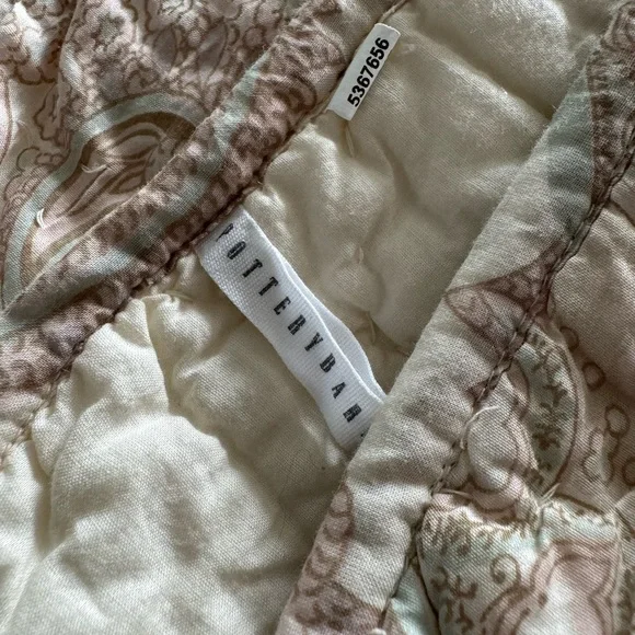 Pottery Barn Aubrey Paisley Full/Queen Quilt With 2 Standard Shams - Picture 3 of 10